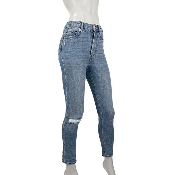 REFORMATION Women's High & Skinny Denim Jeans in Vinice Destroyed sz 26 - Picture 4 of 8